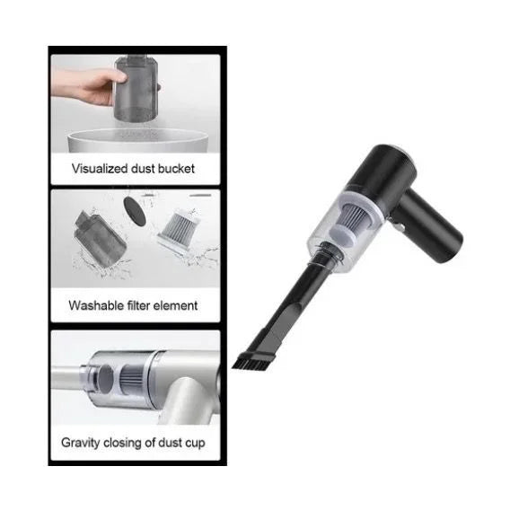 AirFlex Pro™ 3-in-1 Cordless Air Duster & Vacuum
