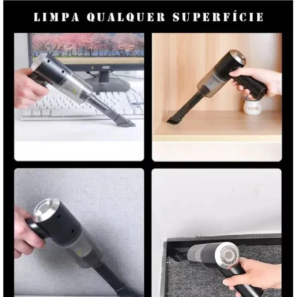 AirFlex Pro™ 3-in-1 Cordless Air Duster & Vacuum