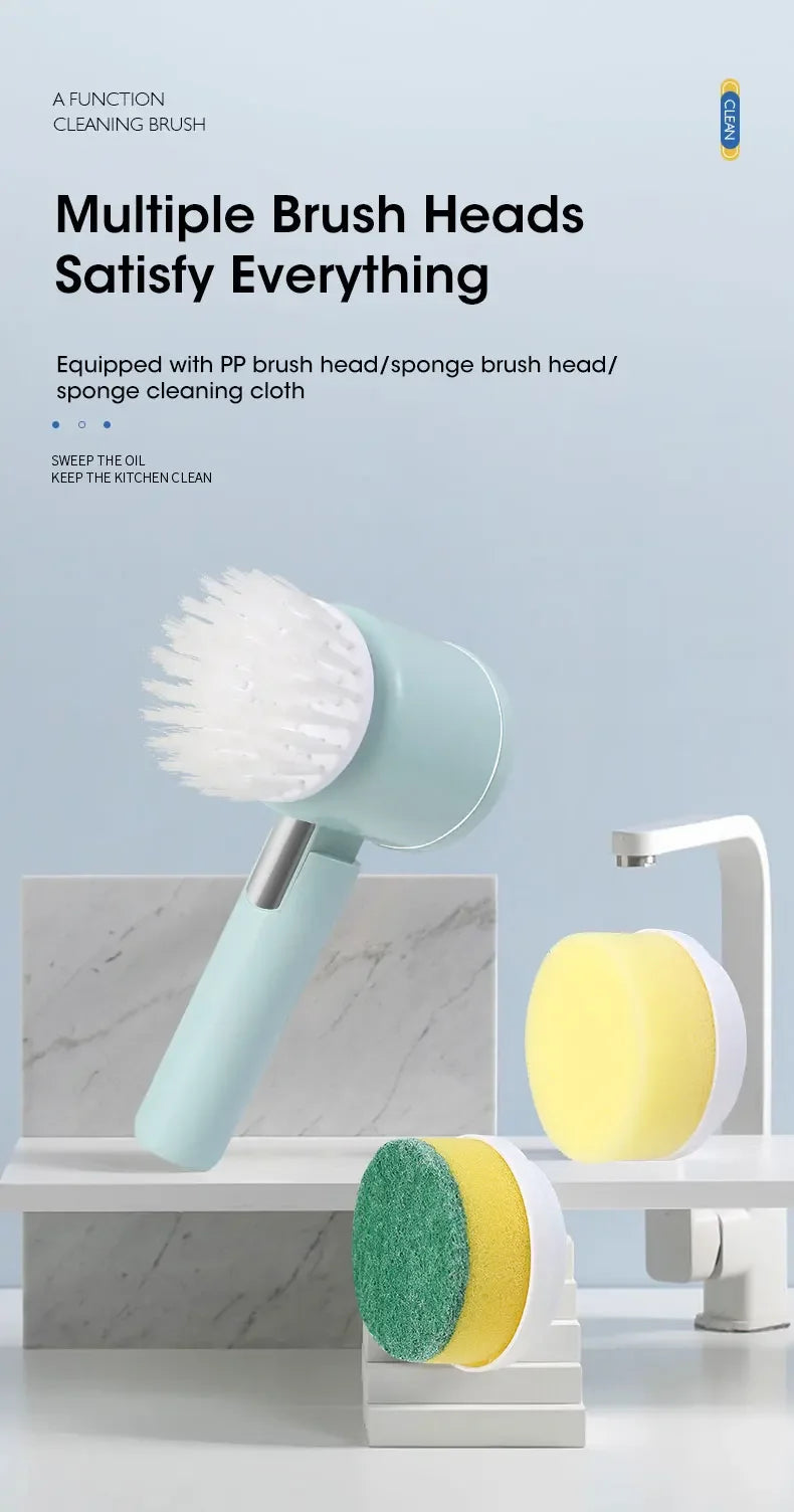 UltraScrub Pro™ 5-in-1 Cordless Spin Scrubber