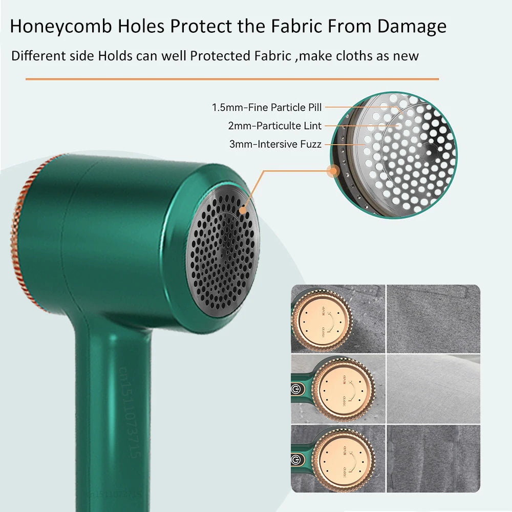 LintAway Pro™ Rechargeable Fabric Shaver