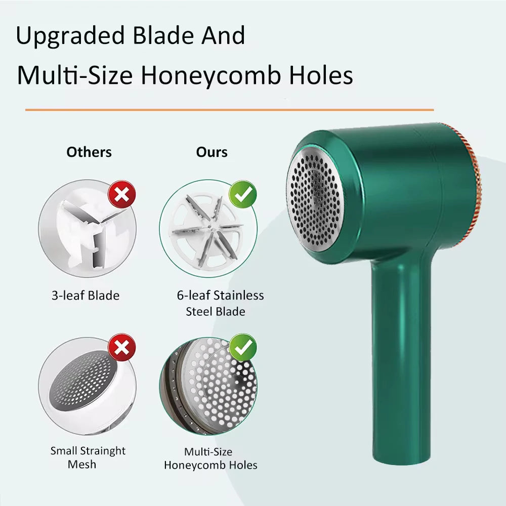 LintAway Pro™ Rechargeable Fabric Shaver