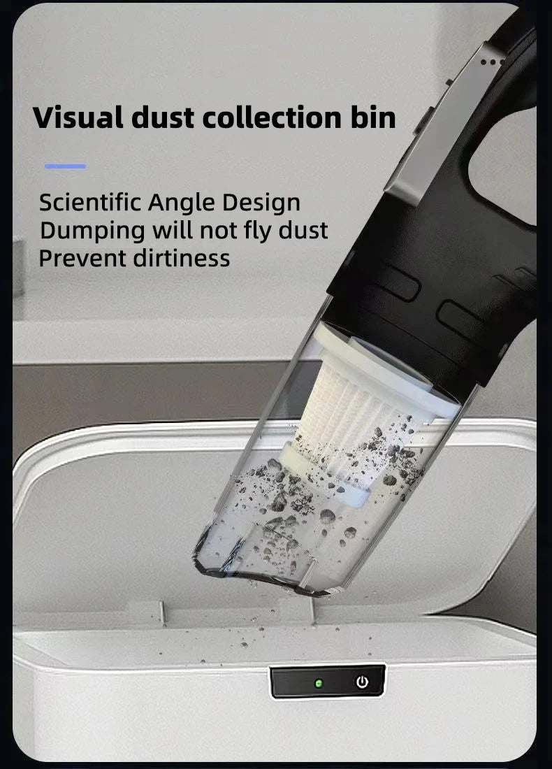 DustJet Mini™ Cordless Handheld Vacuum