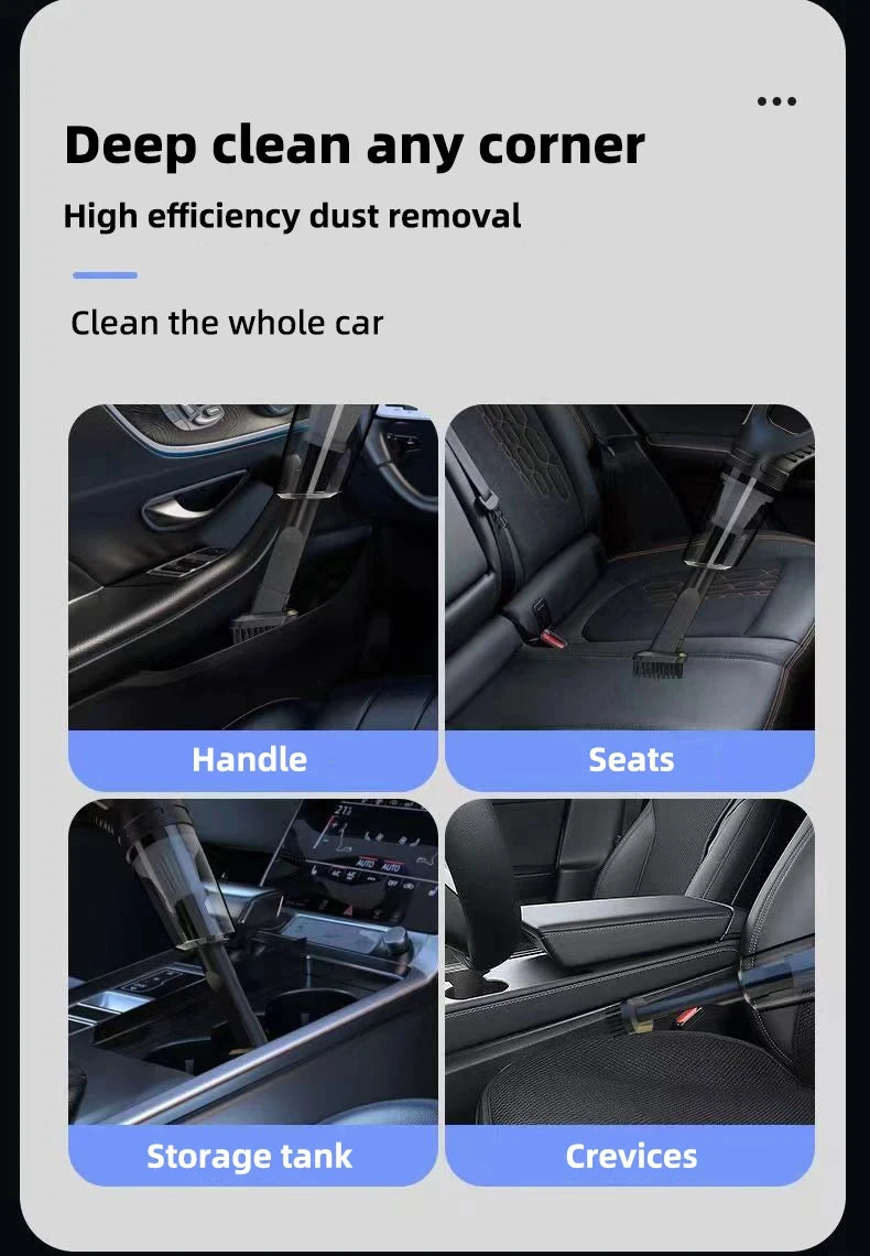 DustJet Mini™ Cordless Handheld Vacuum
