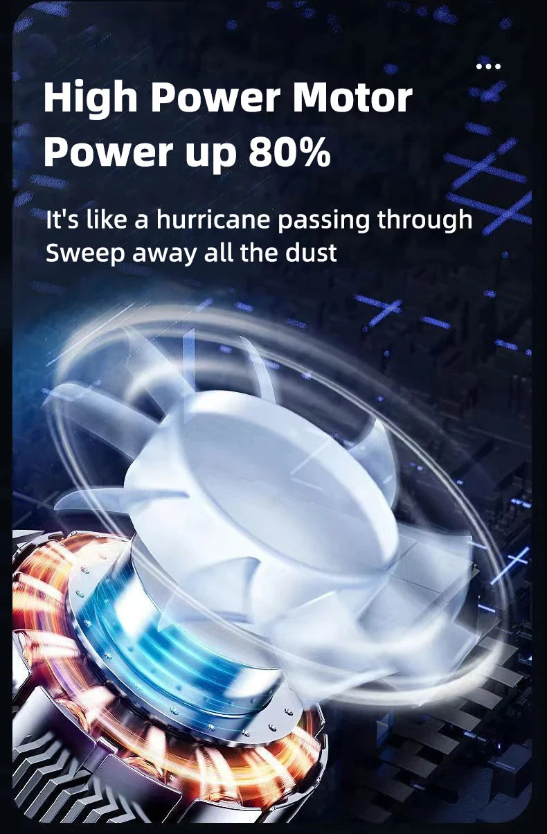 DustJet Mini™ Cordless Handheld Vacuum