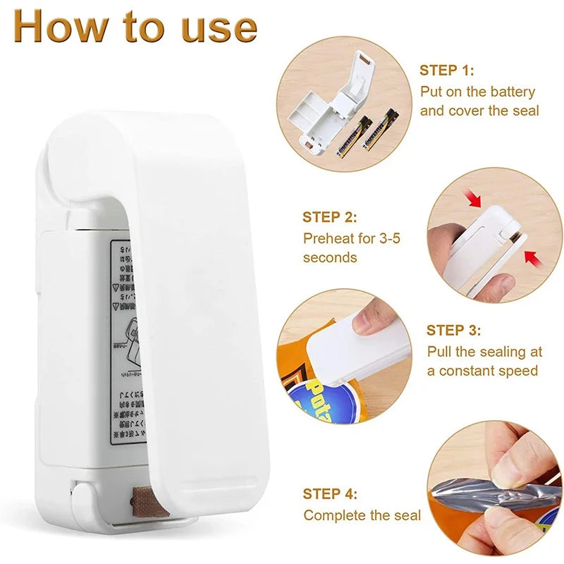 SealFresh™ Mini Bag Sealer