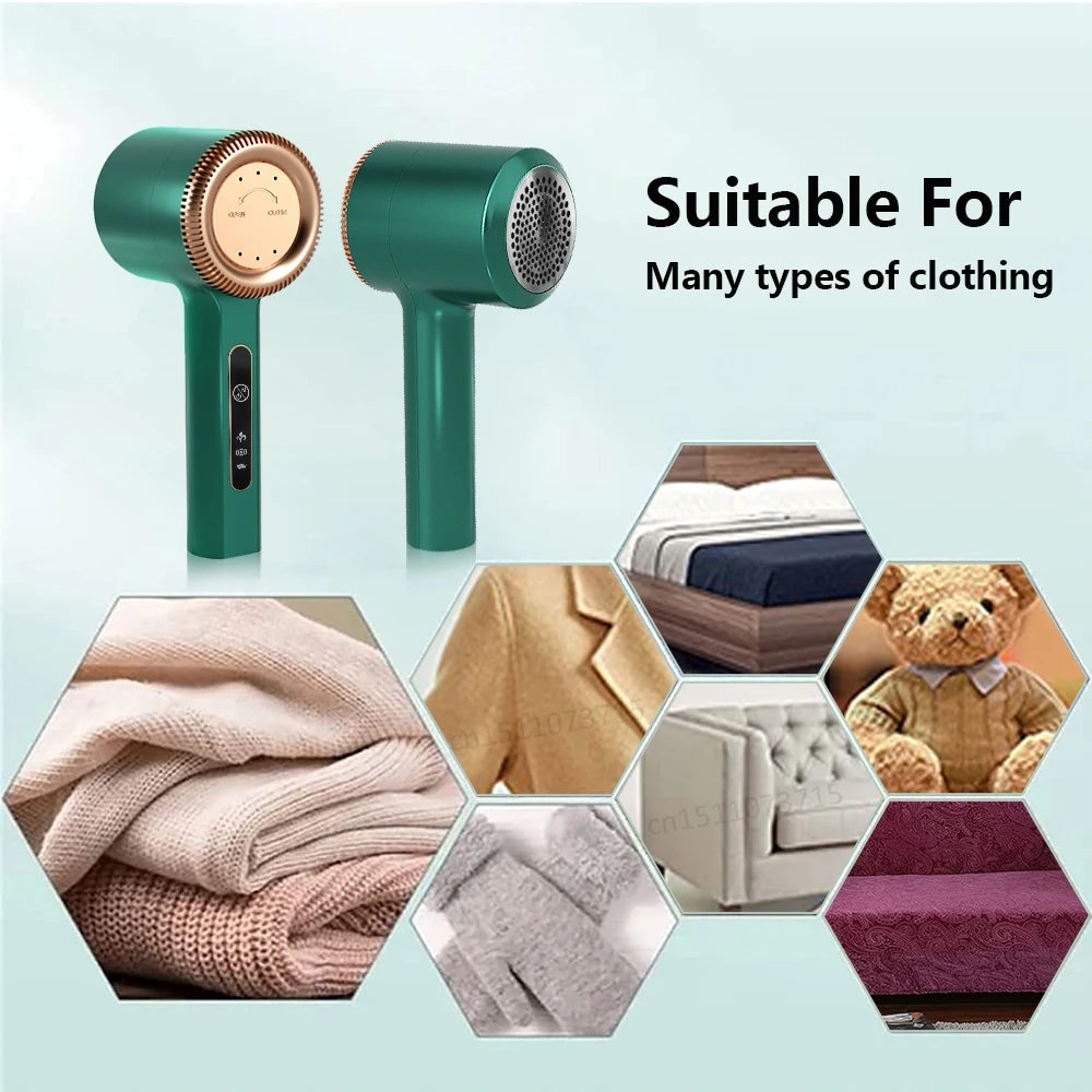 LintAway Pro™ Rechargeable Fabric Shaver