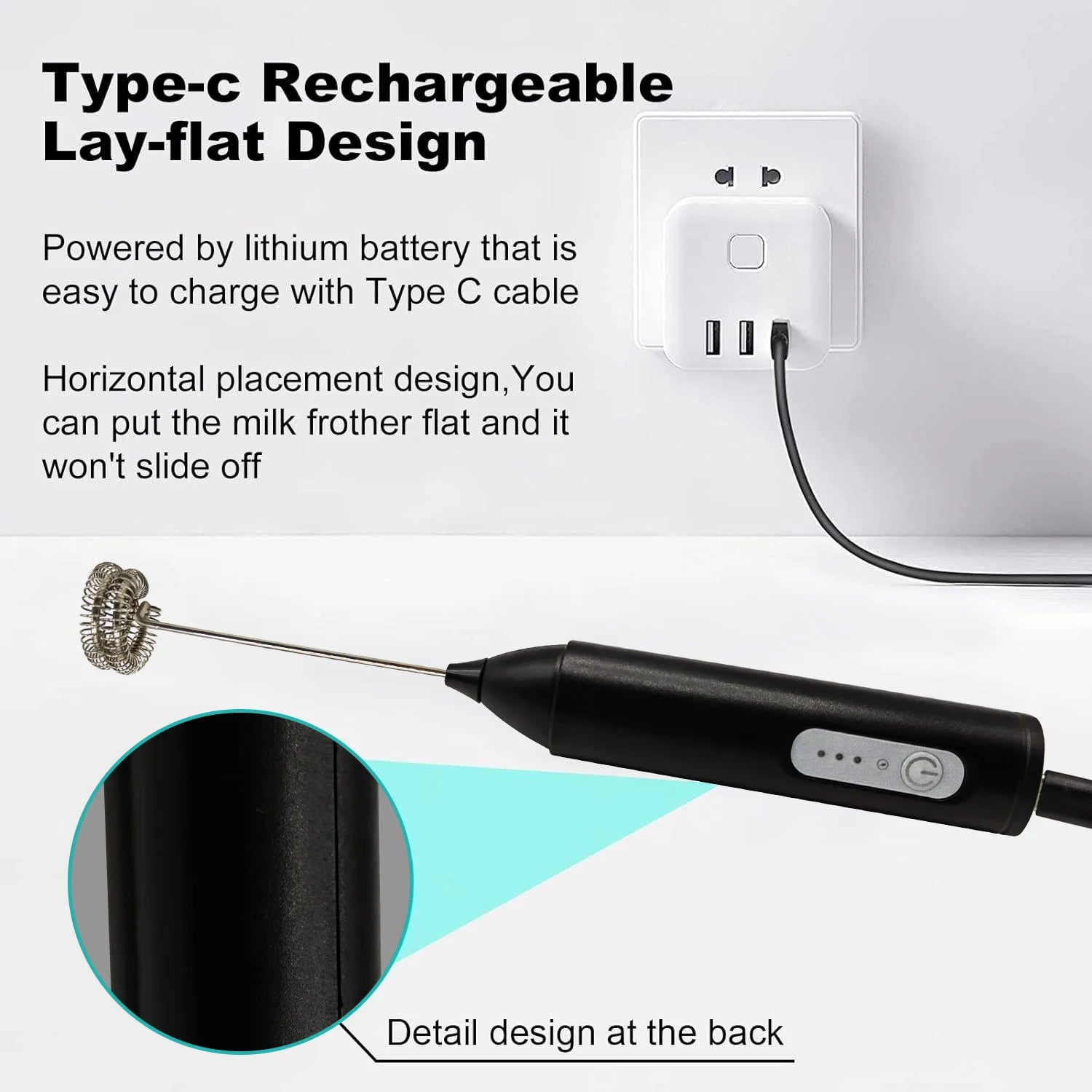 Frothy™ Pro Rechargeable Milk Frother