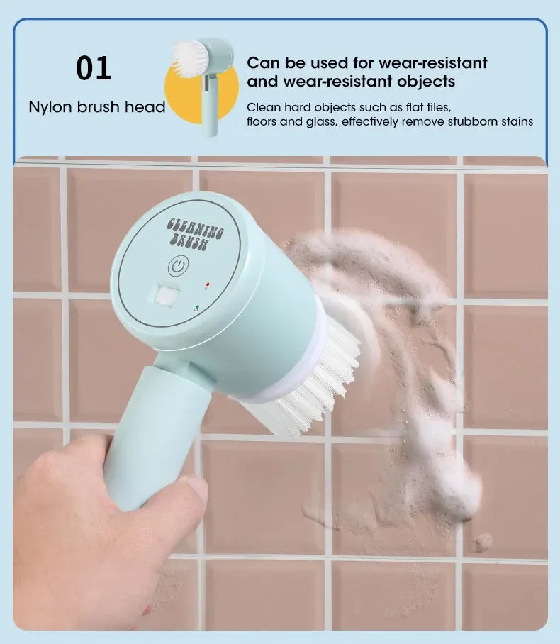 UltraScrub Pro™ 5-in-1 Cordless Spin Scrubber