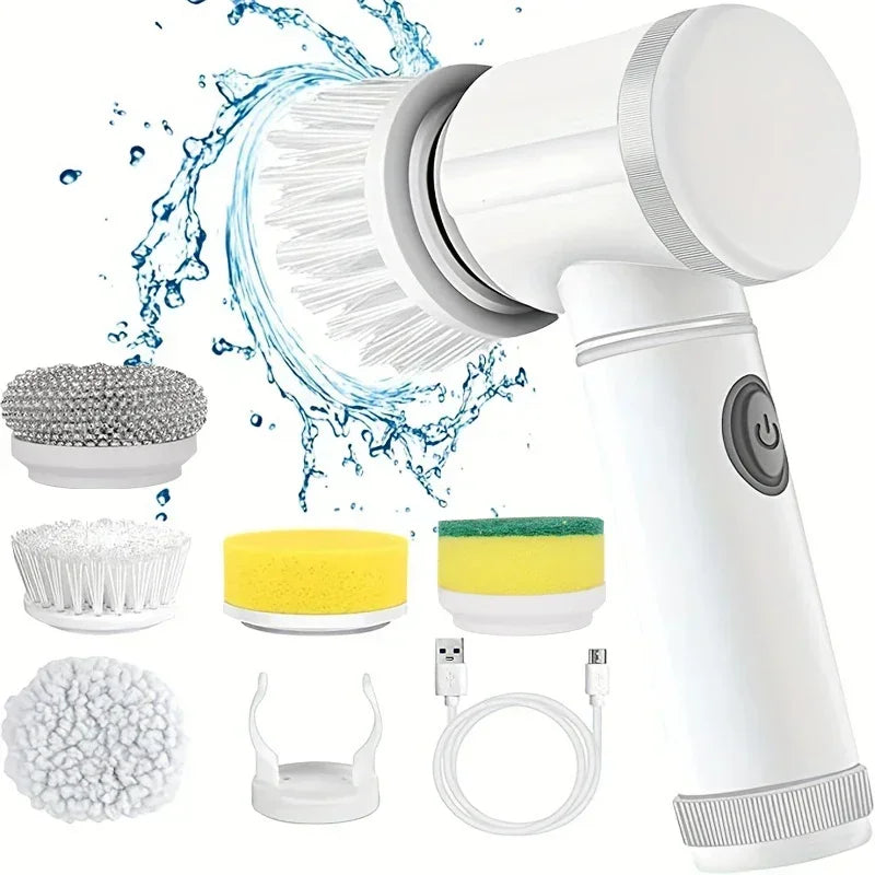 UltraScrub Pro™ 5-in-1 Cordless Spin Scrubber
