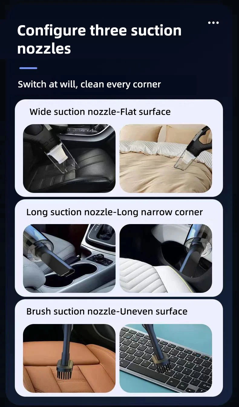 DustJet Mini™ Cordless Handheld Vacuum