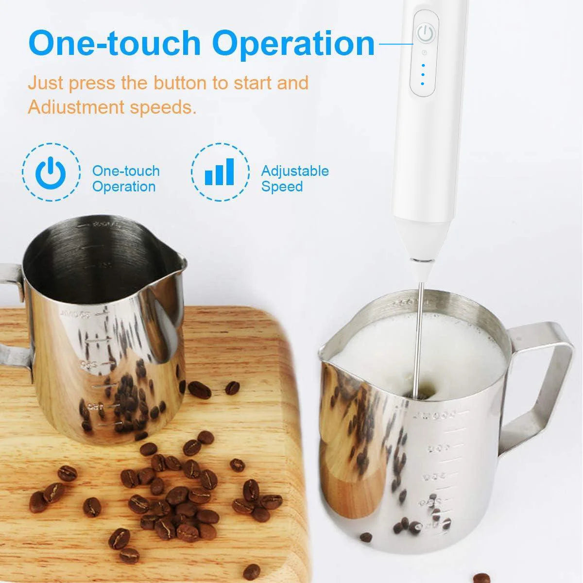Frothy™ Pro Rechargeable Milk Frother