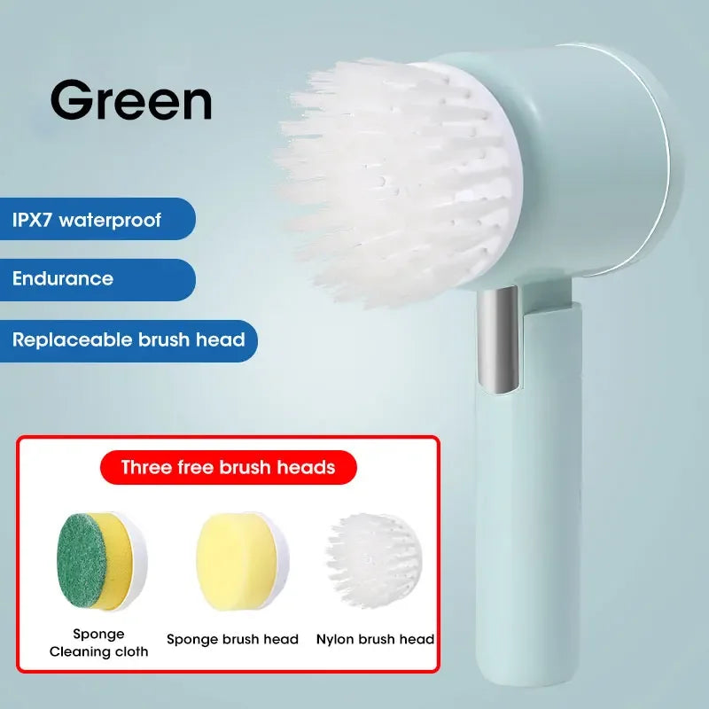 UltraScrub Pro™ 5-in-1 Cordless Spin Scrubber