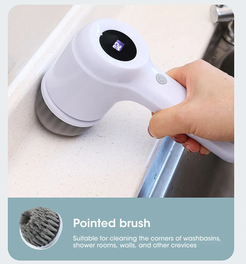 UltraScrub Pro™ 5-in-1 Cordless Spin Scrubber
