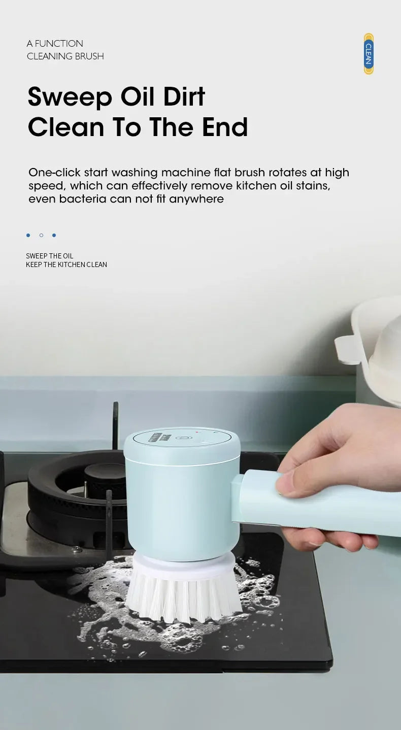 UltraScrub Pro™ 5-in-1 Cordless Spin Scrubber
