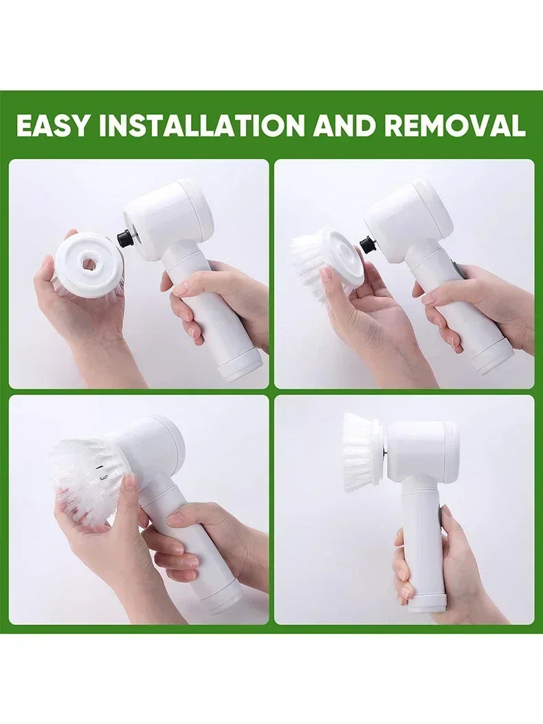 UltraScrub Pro™ 5-in-1 Cordless Spin Scrubber