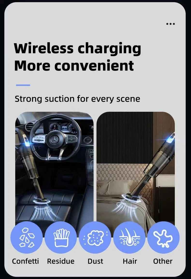 DustJet Mini™ Cordless Handheld Vacuum
